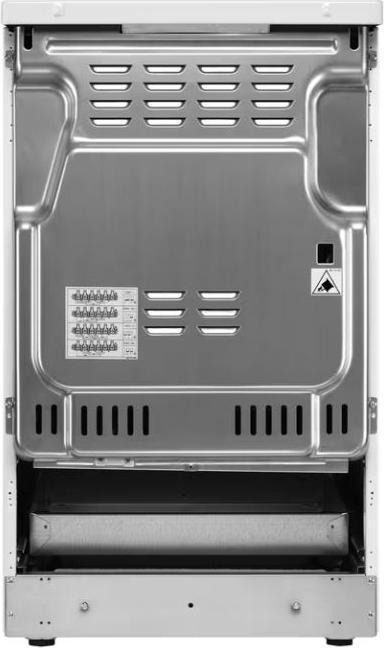 Produktbild AEG CCB 50090BW ws Standherd A 50cm 60L 6 Heizarten Bräterzone