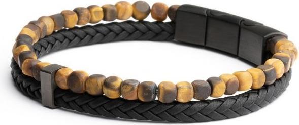 Produktbild Gemini Classic Tiger Eye Cross Dark Blue (21 cm, Edelstahl)
