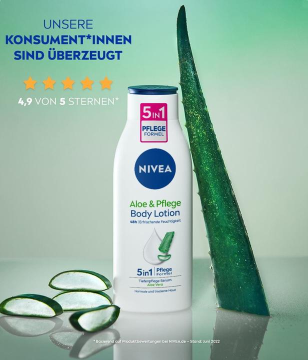 Image du produit NIVEA Aloe Pflege Body Lotion Fl 400ml (Lotion pour le corps, 400 ml)