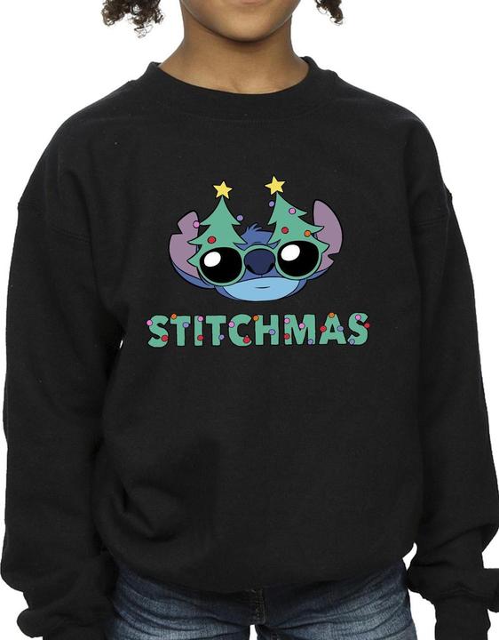 Image du produit Disney - Sweat LILO & STITCH STITCHMAS GLASSES - Fille (140, 146)