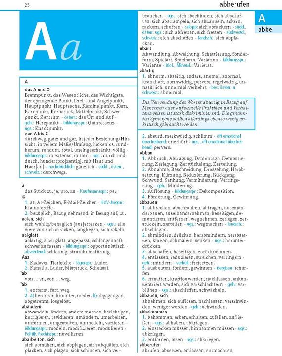 Produktbild Duden – Das Synonymwörterbuch (Deutsch, Dudenredaktion, 2024)