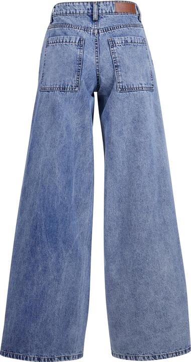 Produktbild Urban Classics Ladies Mid Waist Wide Denim (29)
