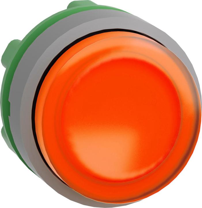 Produktbild Schneider Electric Leuchtdrucktaster, Front, vorstehend, ZB5AW153C0