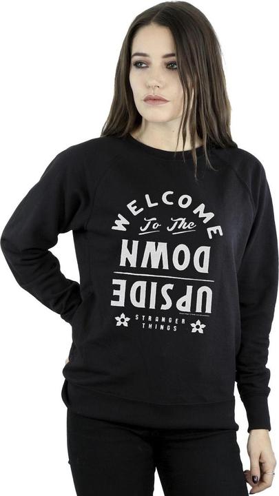 Immagine prodotto Netflix Stranger Things Welcome To The Upside Down Felpa Donna (XXL)