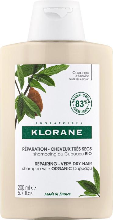 Klorane Repairing shampoo with organic cupuaçu (200 ml, Liquid shampoo)