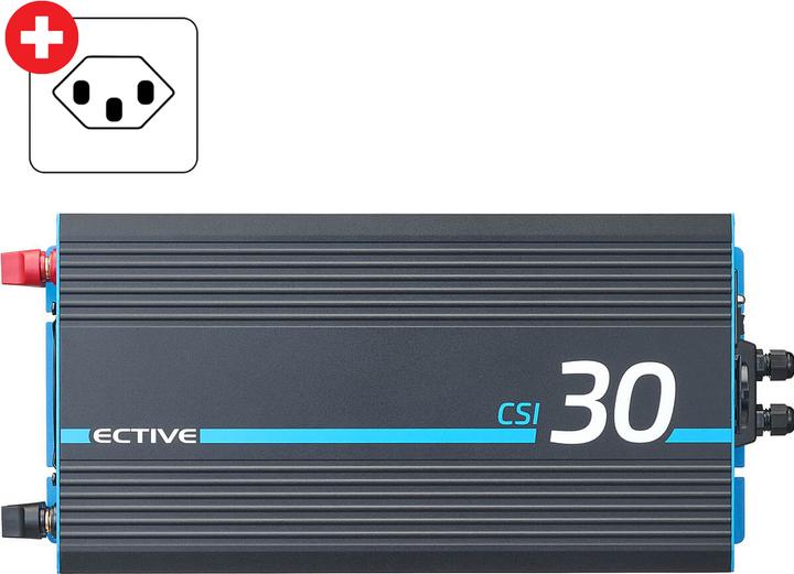 Immagine prodotto Ective CSI 30 Sinus-Wechselrichter 3000W 24V mit Netzvorrangschaltung und Ladegerät (CH-Stecker)