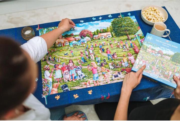 Immagine prodotto Gibsons Puzzle Village competizione canina 1000 pezzi (1000 pezzi)