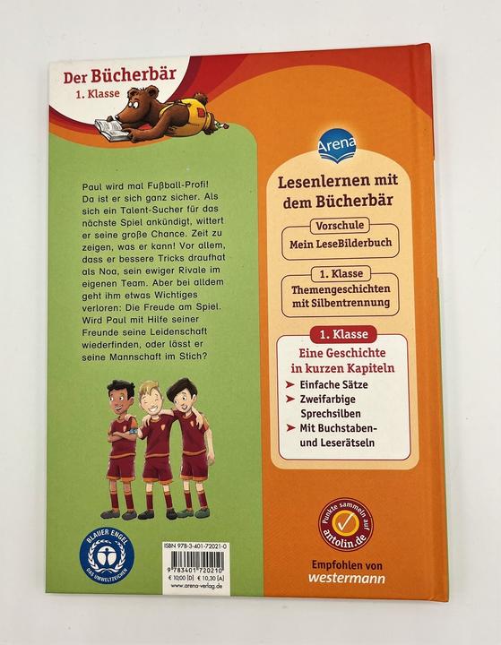 Image du produit Elf Fussball-Freunde halten zusammen (Allemand, Christian Loeffelbein, Betty van Bonn, 2024)