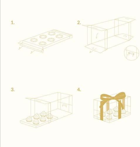 Immagine prodotto PME Imbuto per torte 18 x 27 x 14 cm, Trasparente