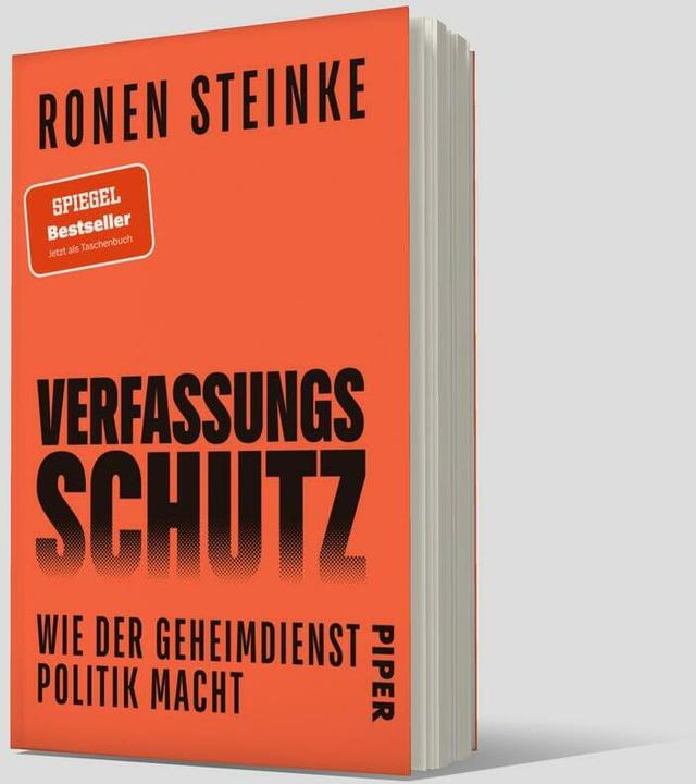 Actual product image Verfassungsschutz (German, Ronen Steinke, 2025)