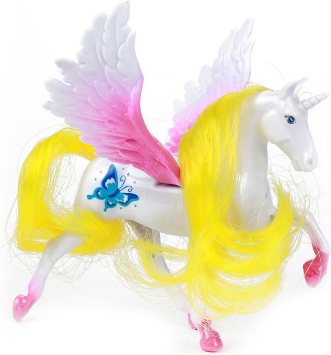Actual product image Toi-Toys Dream Horse Unicorn Play Figure Pegasus with Brush