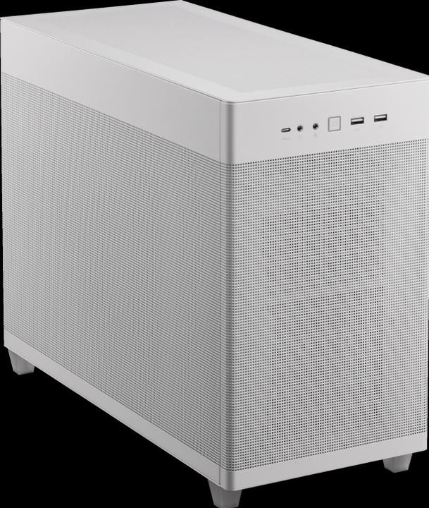 Productafbeelding ASUS Prime AP201 MicroATX Case - wit (mATX)