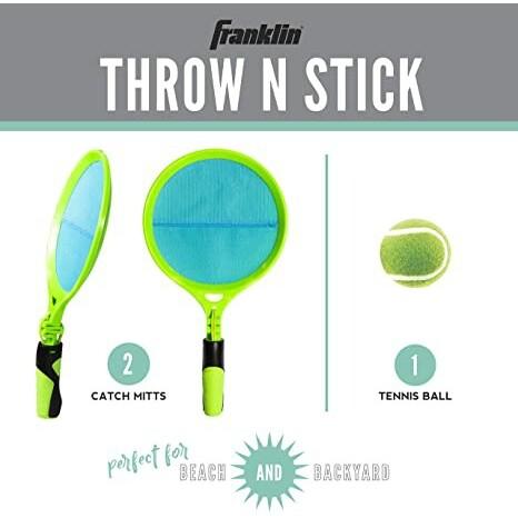 Produktbild Franklin Throw 'N Stick Feder-Griff-Tennis - Beach Game