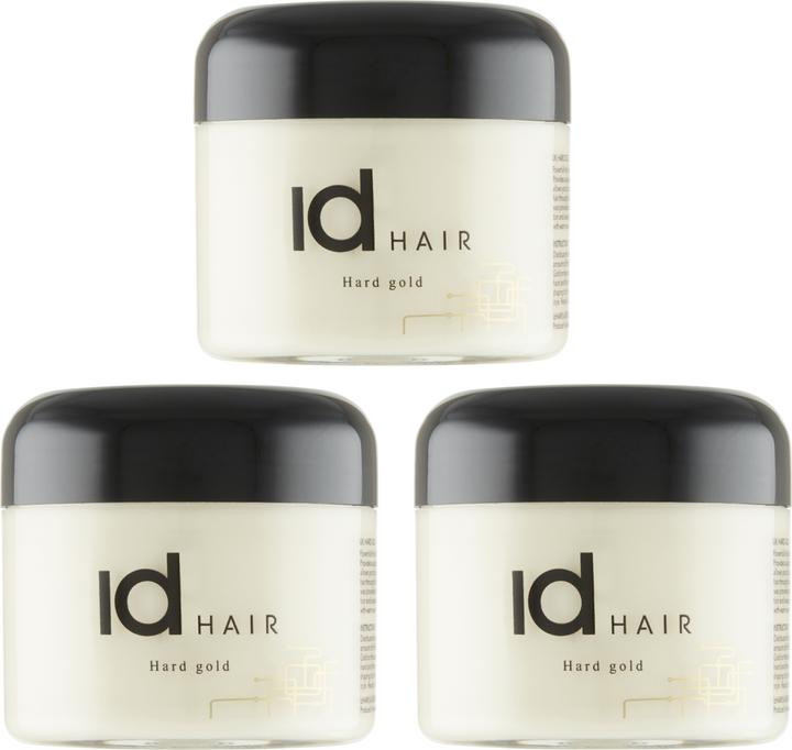Actual product image IdHair Hard Gold 3 x 100 ml (Hair gel, 100 ml)
