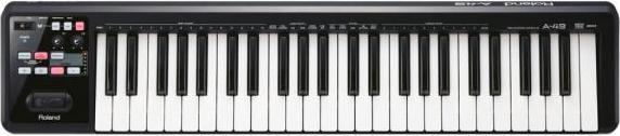 Actual product image Roland A49 MIDI Keyboard Black with MIDI Cable (Keyboards)