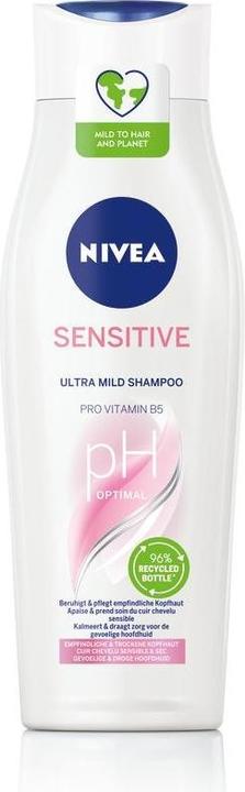 Produktbild NIVEA Ultra Sensitive mildes Shampoo (250 ml, Flüssiges Shampoo)