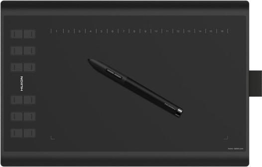 Image du produit Huion Inspiroy H1060 Plus grafinis planšetinis kompiuteris (5080 lpi)