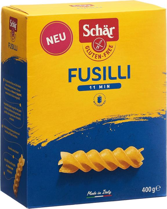 Actual product image Morga pâtes fusili sans gluten (400 g)
