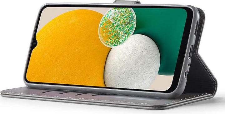 Actual product image LC.Imeeke Galaxy A15 - leather case grey (Samsung Galaxy A15)