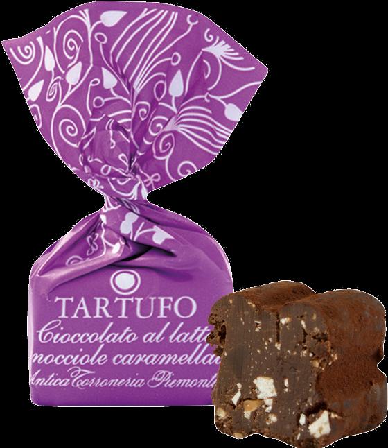 Immagine prodotto Antica Torroneria Piemontese Tartufi dolci Cioccolato al Latte e Nocciole Caramellate (200 g)