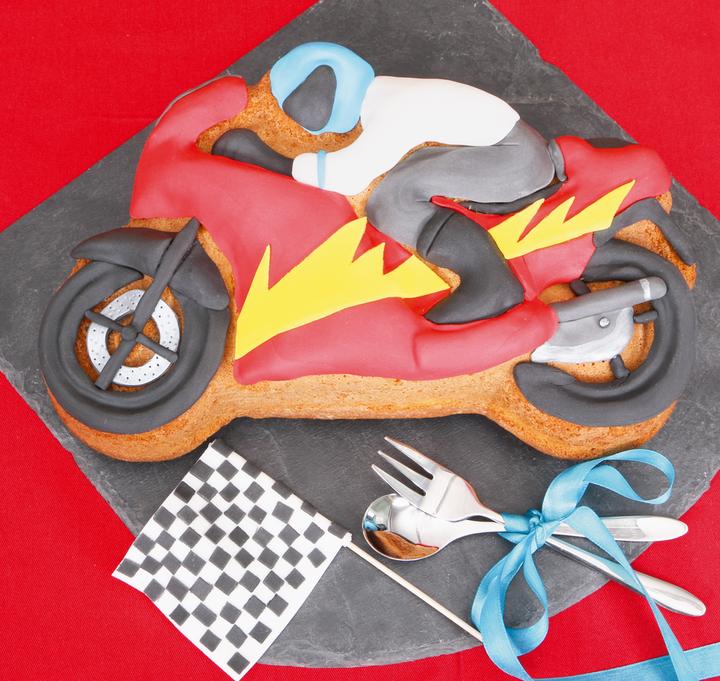 Produktbild Städter Motivbackform - Motorrad