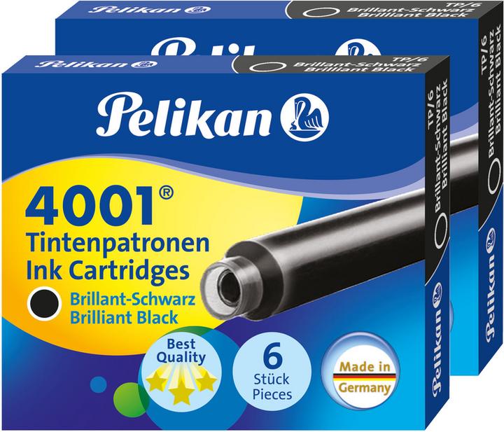 Immagine prodotto Pelikan Inchiostro 4001 (cartucce d'inchiostro, Nero)