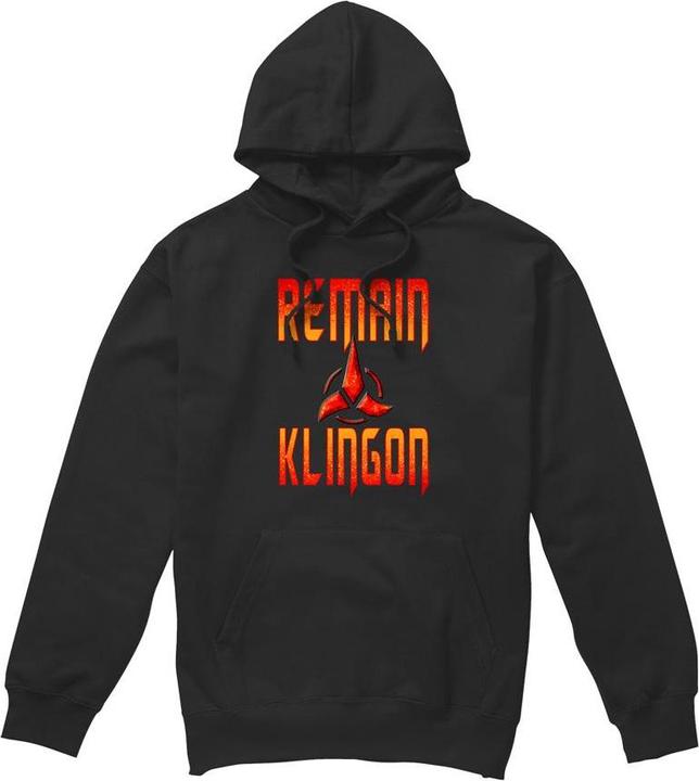 Universal Textiles Remain Klingon Kapuzenpullover (S)