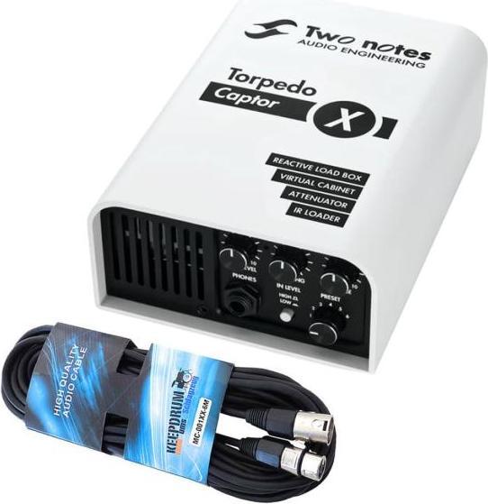 Produktbild Two Notes Torpedo Captor X 8 Ohm mit XLR-Kabel