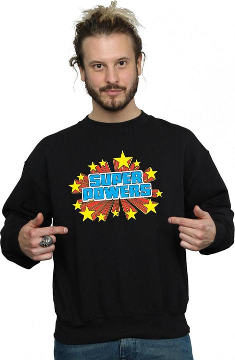 Actual product image Mens Super Powers Logo Sweatshirt (XL)