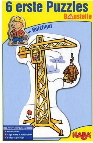 Produktbild Haba Erste Puzzles - Baustelle (18 Teile)