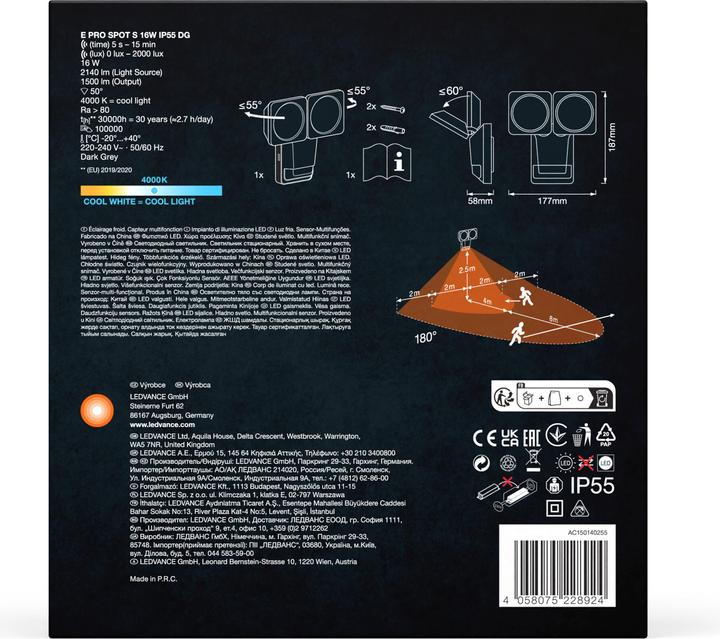 Image du produit Ledvance Endura Pro Spot (1500 lm, IP55)