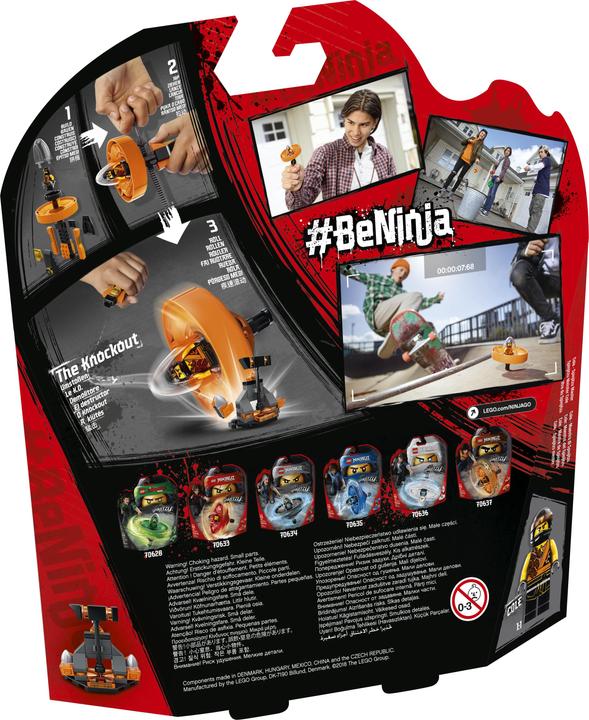Actual product image LEGO Ninjago Spinjitzu Master Cole (70637, LEGO Ninjago)