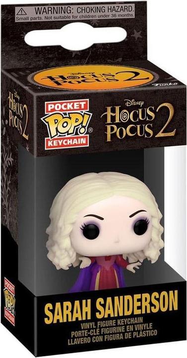 Immagine prodotto Funko Hocus Pocus 2 présentoir porte-clés Pocket POP! Vinyl Sarah (Smoke) 4 cm (12)