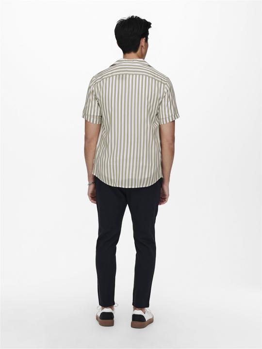 Actual product image Only & Sons Striped short sleeve shirt (XL)
