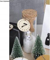 Actual product image Rayher Glass jar m. Cork lid, 4, 5cm ø
