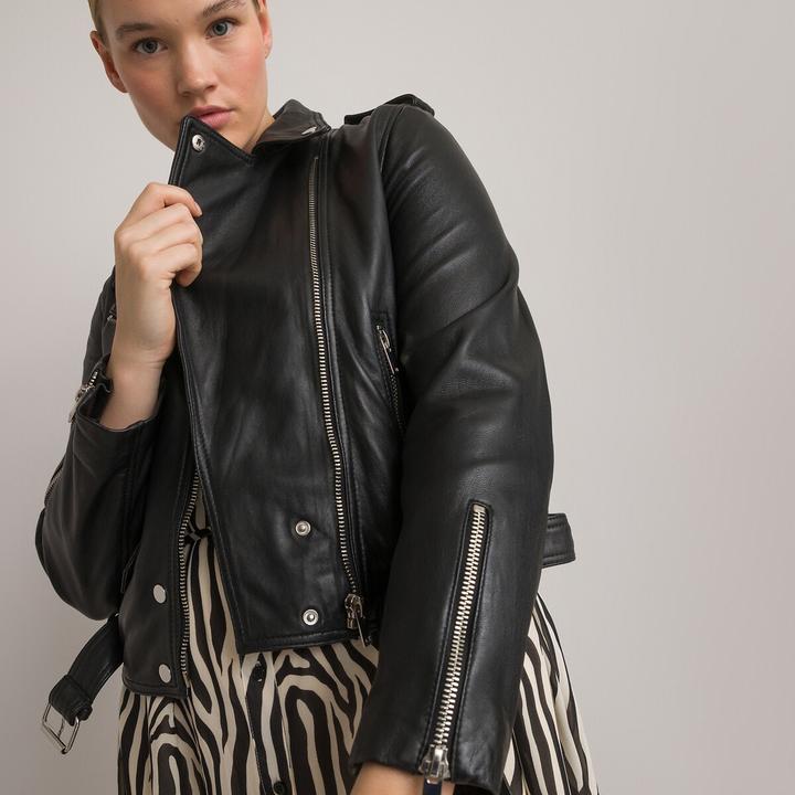 Produktbild La Redoute Collections Lederjacke Gaston (48)