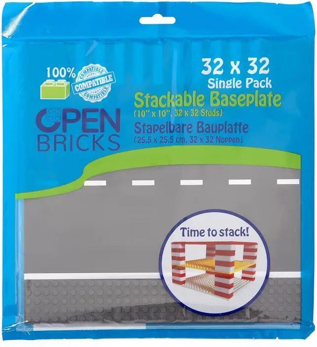Actual product image Open Bricks Substructural Road Plate T-Crossing 32x32