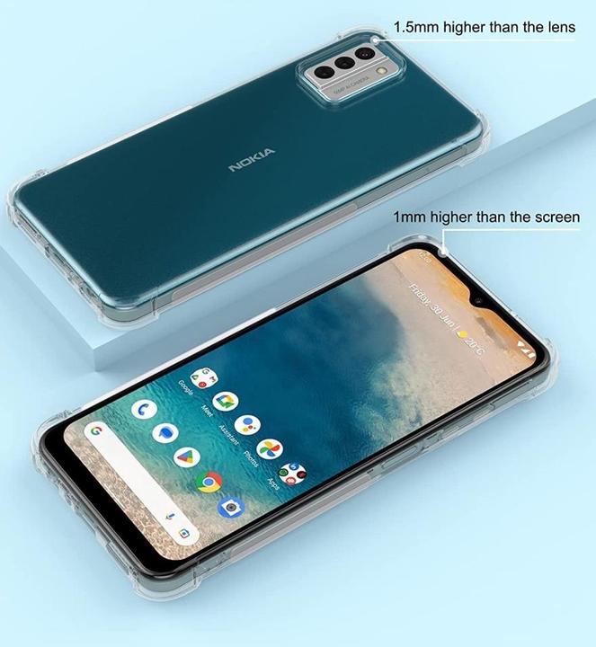Actual product image Screenguard Nokia G22 Cover Crystal Soft Airbag Bumper (Nokia G22)