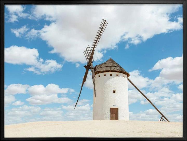Actual product image Trenddeko Windmills on the Don Quixote Route in Spain (60 x 50 cm)