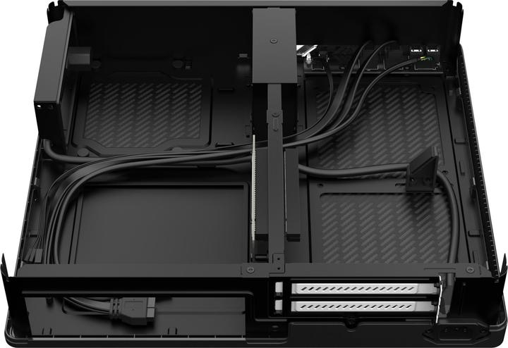 Actual product image Fractal Design Node 202 SFX HTPC Case w/Anode Bronze 450W PSU Mini ITX 310mm GPU (Mini-ITX)