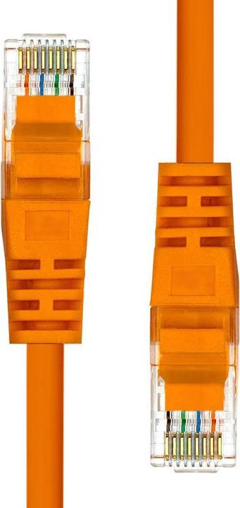 Actual product image ProXtend U/UTP CAT5e PVC AWG 26 CCA Orange 3M (U/UTP, CAT5e, 3 m)