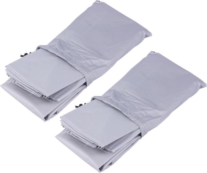 Image du produit Benson Lot de 2 protections de pare-brise, fixation magnétique, 162 x 96 cm
