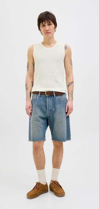 Produktbild Jack & Jones Einfarbig Gestricktes T-Shirt Gestricktes T-Shirt (M)