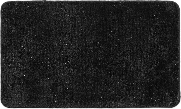 Image du produit Douceur D'intérieur tapis de bain, noir, 45 x 75 cm, microfibre unie + (45 x 75 cm)