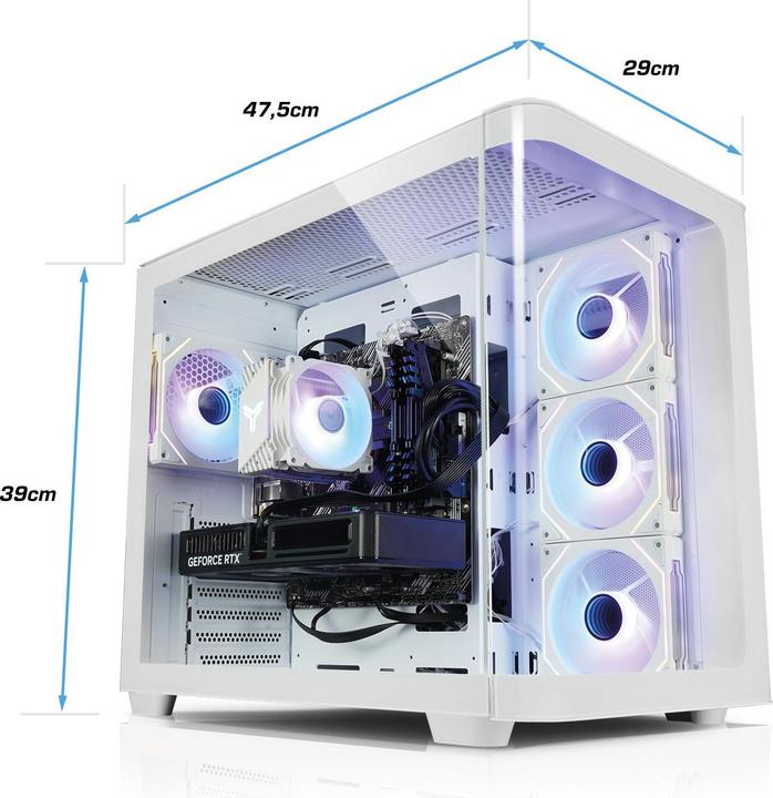 Produktbild Kiebel Panorama Curve V (AMD Ryzen 7 5700X, 32 GB, GeForce RTX 4060)