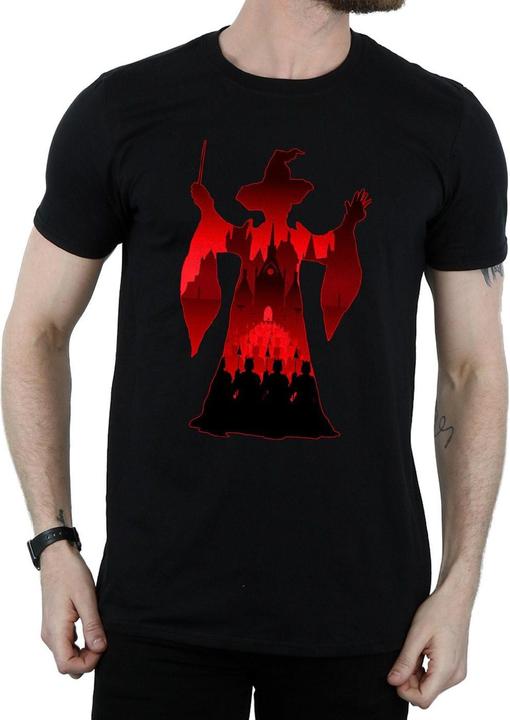 Actual product image Mens Minerva McGonagall Silhouette T-Shirt (XXL)