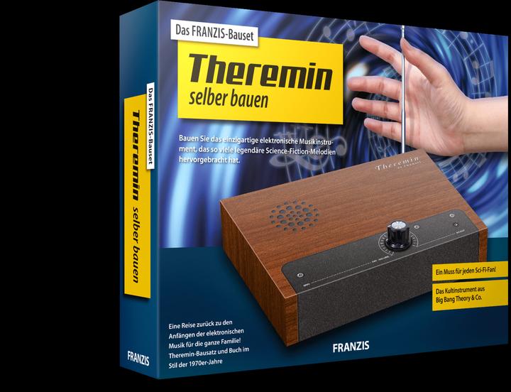 Actual product image Franzis Build your own theremin