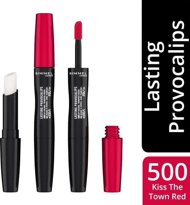 Image du produit Rimmel London Lasting Provocalips (500 Kiss The Town Rouge)