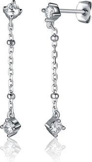 Produktbild JVD Ohrringe aus Silber mit Zirkonen (Silber)