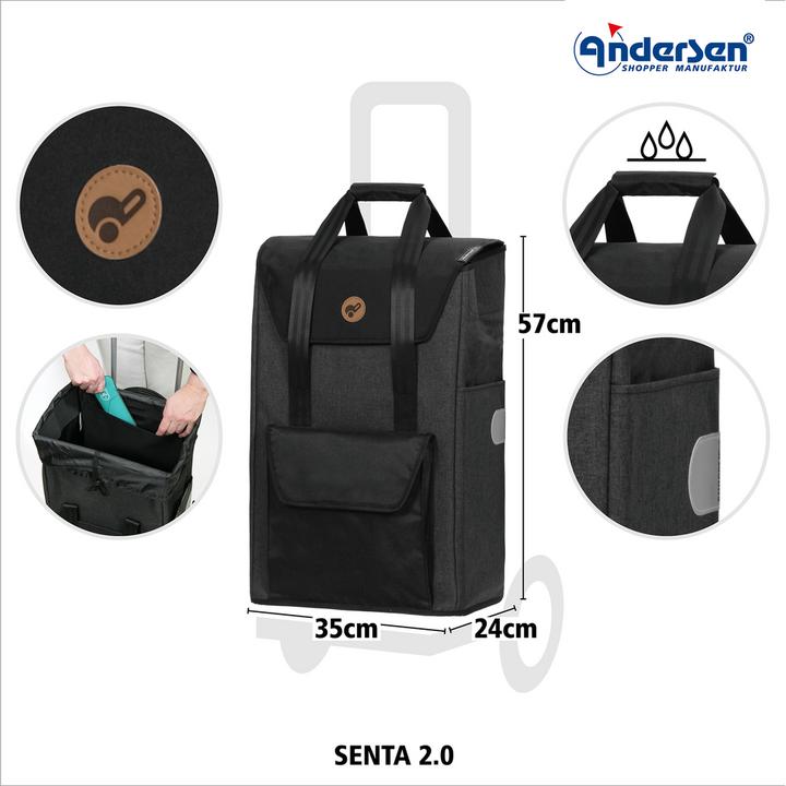 Image du produit Andersen Chariot d'achat Royal Senta 2.0